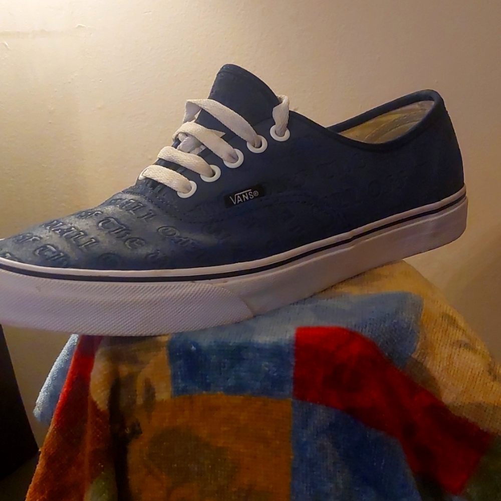 Vans 100% limited leather brand new size 10.5